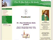 Tablet Screenshot of cesujana.lelb.lv